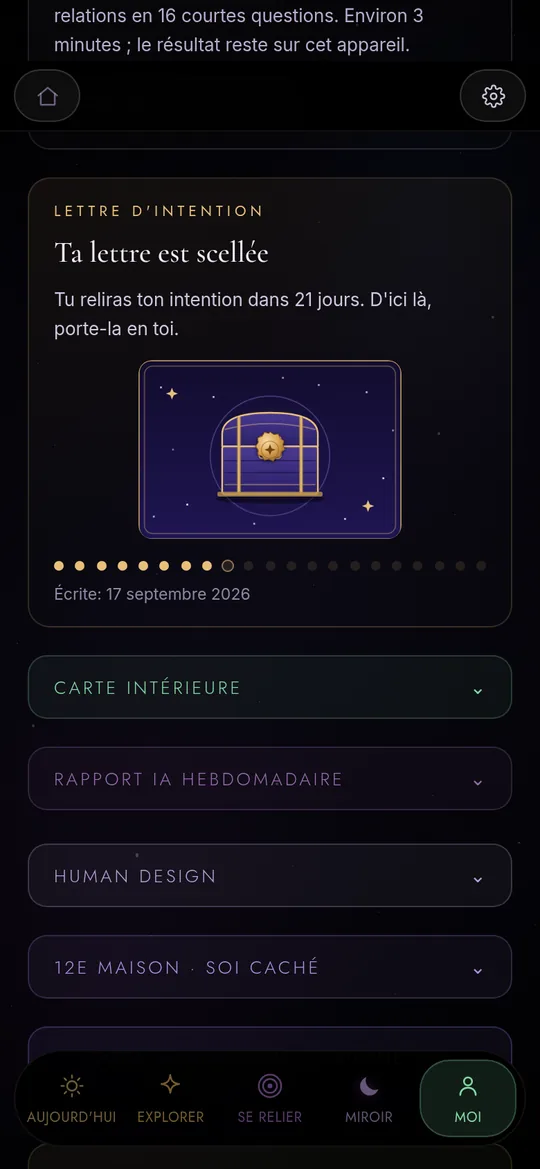 Lettre d'intention